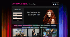 Desktop Screenshot of nuvocollege.com